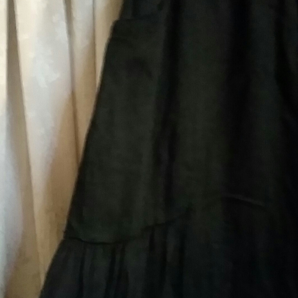 Palazzo, lightweight black pants. - Picture 5 of 5